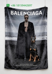 Balenciaga Throw Blankets